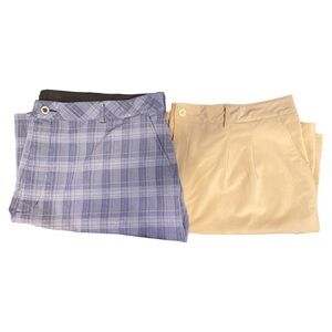 Reebok men’s golf shorts lot of 2 size 52